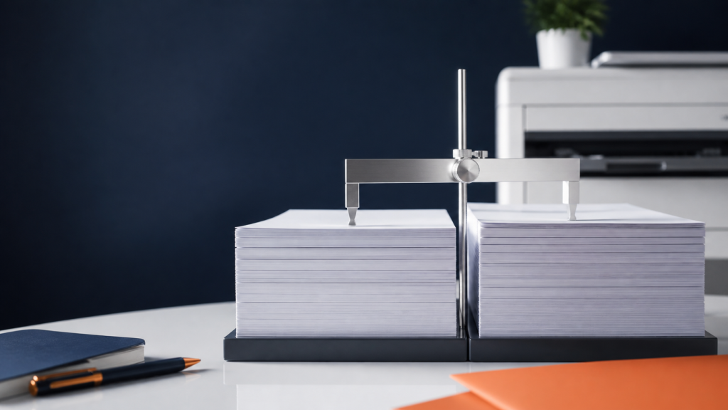 Phân biệt giấy A4 70gsm và 80gsm: Nên chọn loại nào?