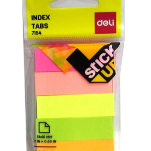 GIấy ghi chú 5 màu giấy Deli 7154