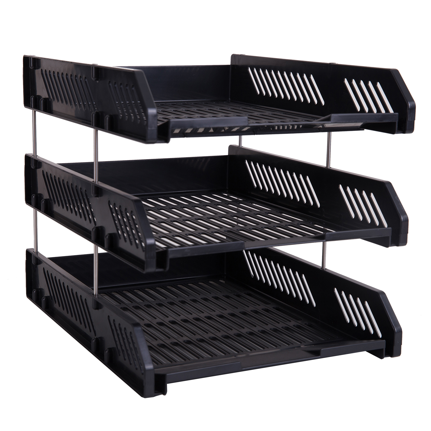 Khay nhựa 3 tầng Deli 9209 - Ảnh 2