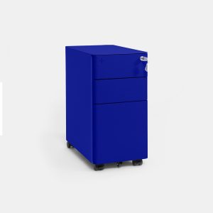 Tủ tài liệu thép di động HyperWork Ivy Slim HPW-MC02-DBLUE Xanh nước biển đậm