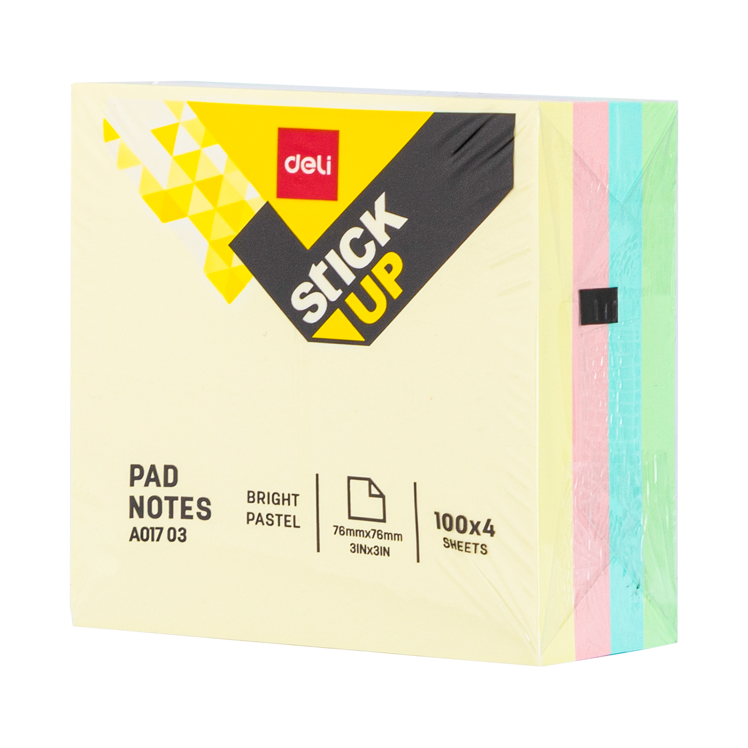Giấy ghi chú 3x3 Deli A017 (4 màu) - Ảnh 4