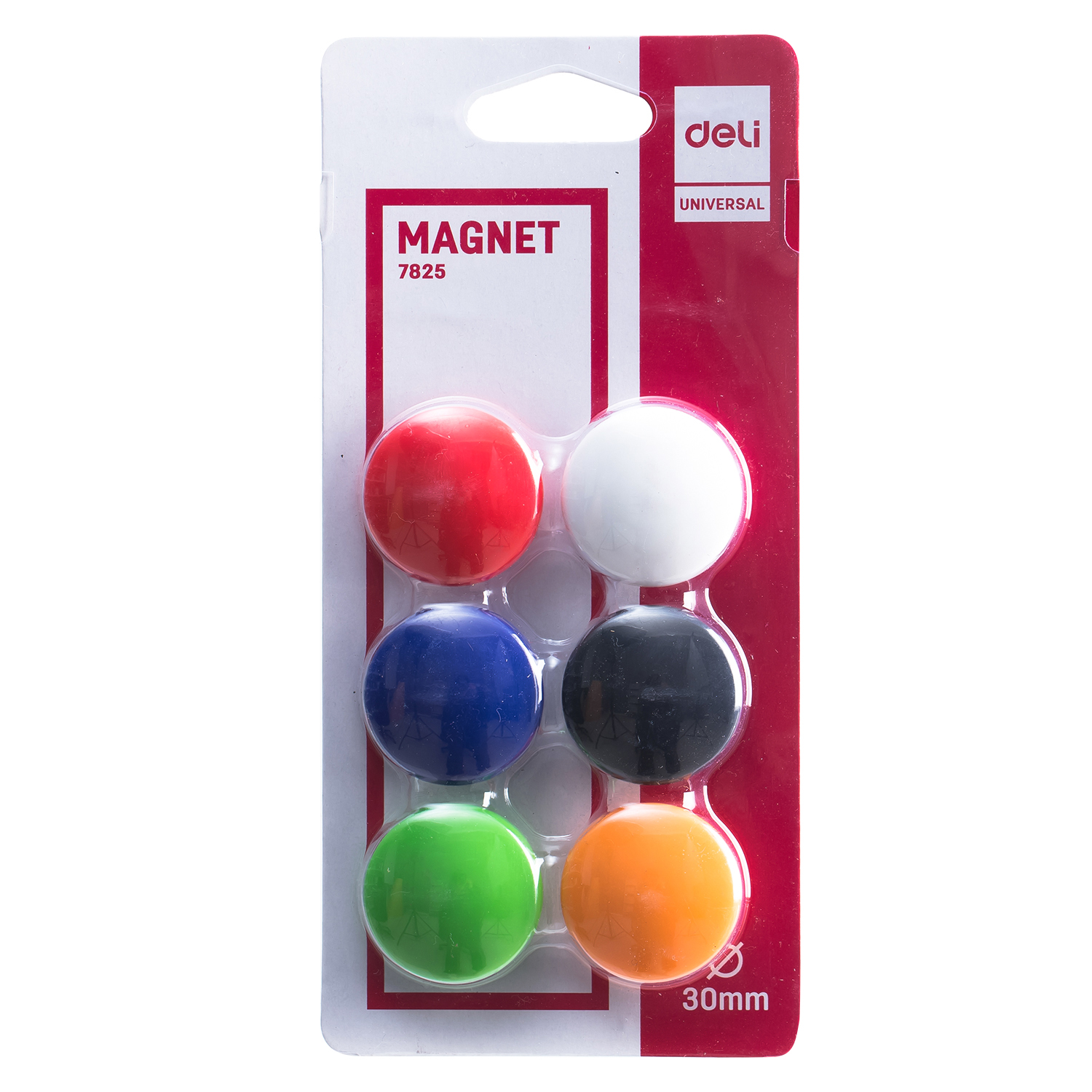 Nam châm Deli 3cm E7825 (6 viên/ vỉ) - Ảnh 4