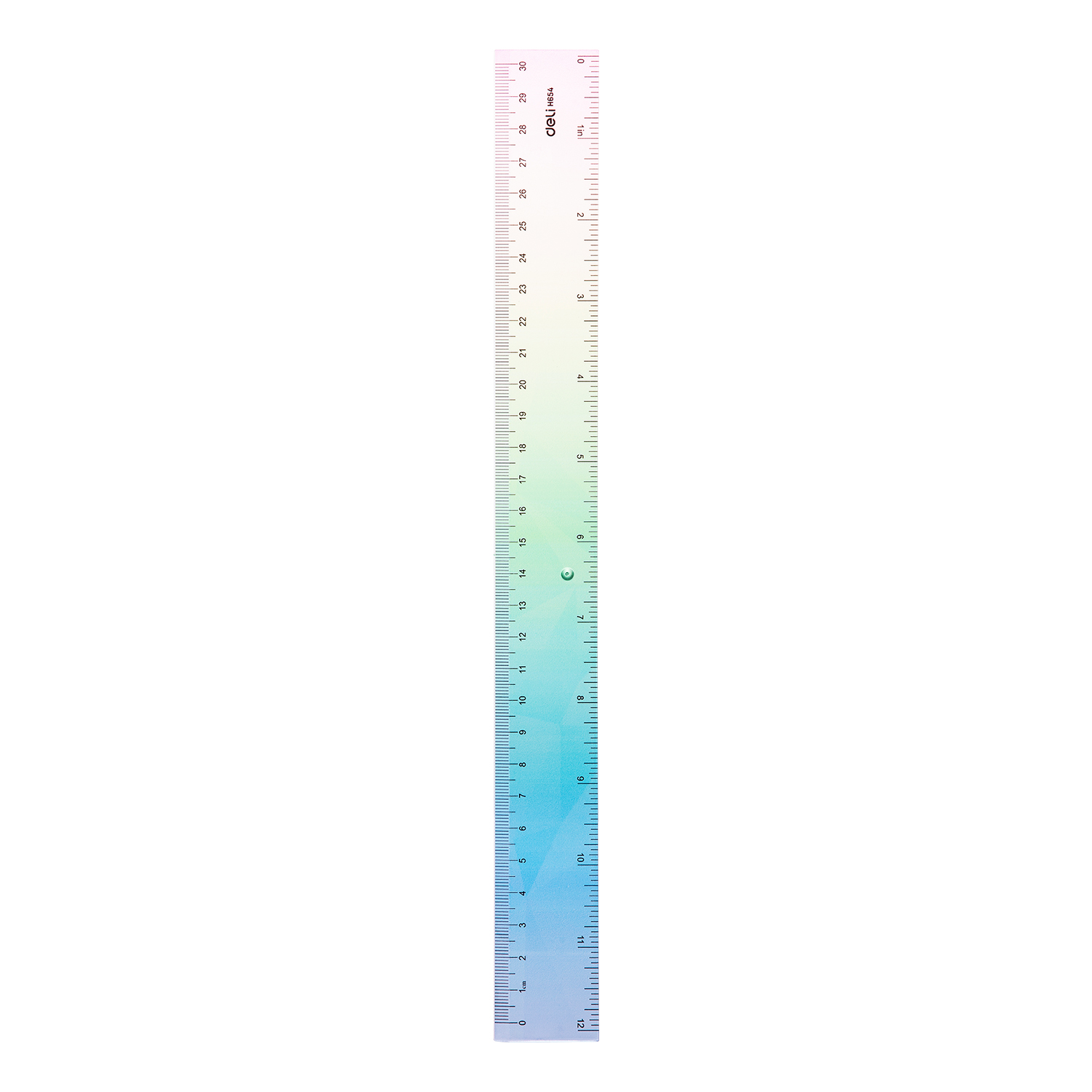 Thước thẳng Deli EH654 30cm - Ảnh 4
