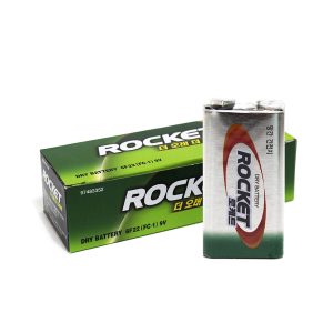 Alternative view of Pin Rocket 9V