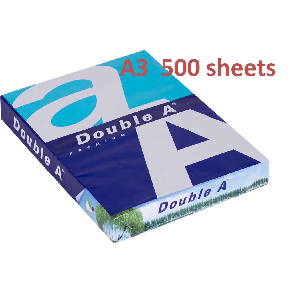 Giấy Photo A3 Double A 70G - Ảnh 2