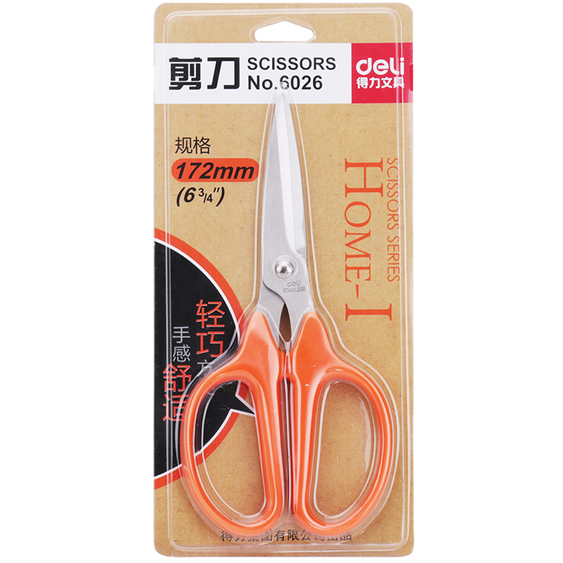 Kéo Deli 172mm 6026 - Ảnh 5