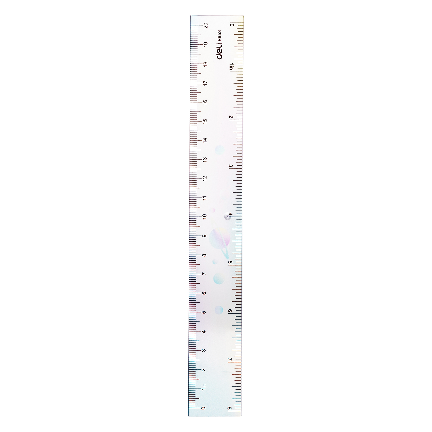 Thước thẳng Deli EH653 20cm - Ảnh 5