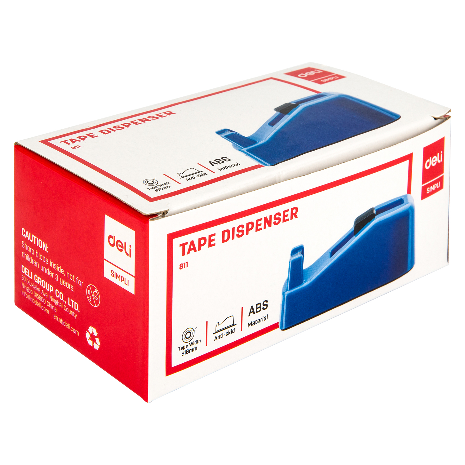 Cắt băng dính để bàn Deli 811 - Ảnh 5