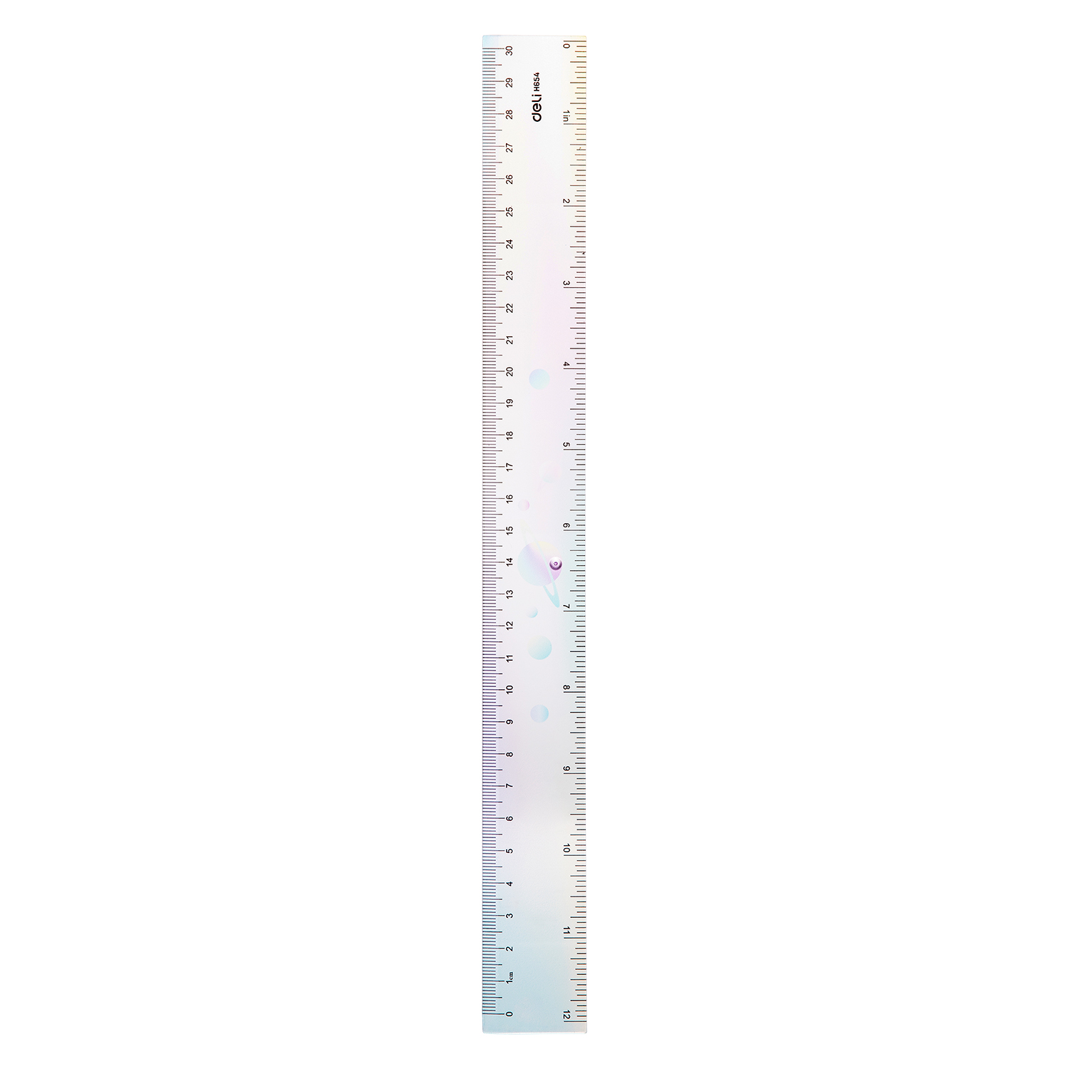 Thước thẳng Deli EH654 30cm - Ảnh 5