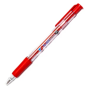 Bút bi Thiên Long 025 0.8MM ĐỎ (20C/HỘP)