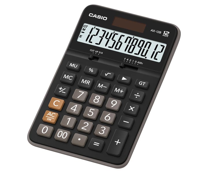 Máy tính Casio AX - 12B chính hãng