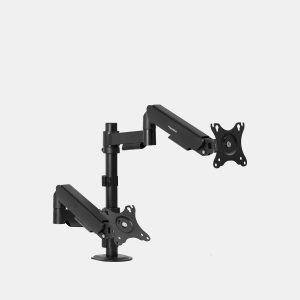 Giá đỡ màn hình đôi HyperWork P1 Dual 2025 HPW-DPA0105-BLK Đen