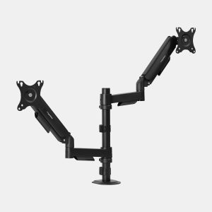 Alternative view of Giá đỡ màn hình đôi HyperWork P1 Dual 2025 HPW-DPA0105-BLK Đen