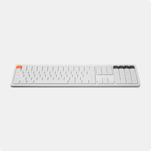 Alternative view of Bàn phím không dây HyperWork SilentKey HPW-TS01-WHT Trắng
