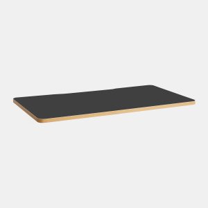 Mặt bàn gỗ HyperWork Flow HPW-MB120-BLK Đen viền nâu