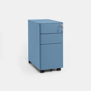 Tủ tài liệu thép di động HyperWork Ivy Slim HPW-MC02-LBLUE Xanh da trời nhạt