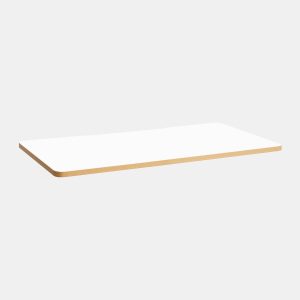 Mặt bàn gỗ HyperWork Flow HPW-MB120-WHT Trắng viền nâu