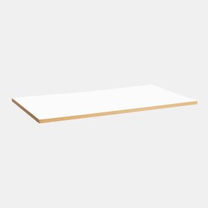 Mặt bàn gỗ MDF 1m2 HyperWork Core Desk HPW-TT03-WHT Trắng V1