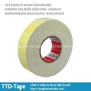 Băng dính 2 mặt 5M - 5cm (6C/CÂY)
