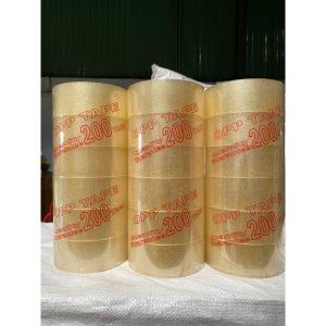Băng dính 200Y 5cm trong (6C/ CÂY)