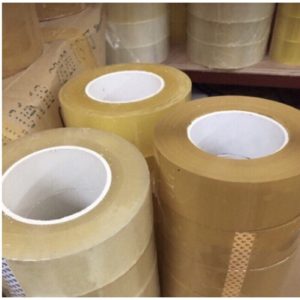 Băng dính 300Y 5cm đục (6 cuộn/ cây)