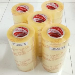 Băng dính 300Y 5cm trong (6C/ CÂY)