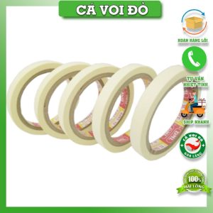 Băng dính giấy 5M - 2cm (15 cuộn/cây)