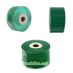 Băng dính nilon xanh 7cm (4 cuộn/ cây )