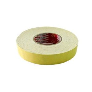 Băng dính xốp vàng 2 mặt 2cm (12 cuộn / cây)