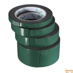 Băng dính xốp xanh 2 mặt 2cm