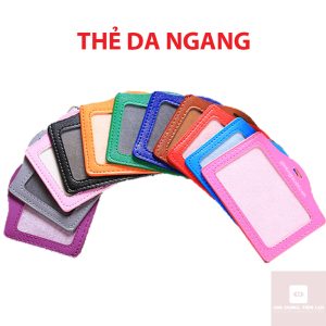 Bao thẻ 1 mặt da ngang