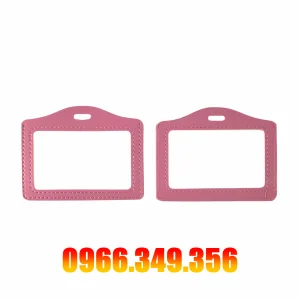 Bao thẻ 2 mặt da ngang