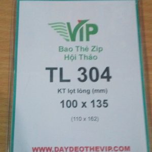 Bao thẻ dọc trong TL- 304 (10*13.5cm)
