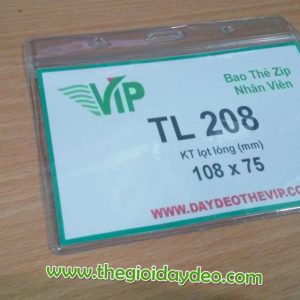 Bao thẻ ngang trong TL-208 (10.5*7.5cm)