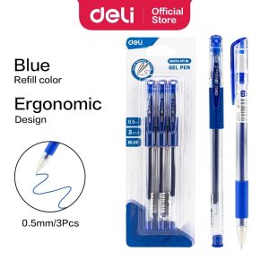 Bút Gel Deli 6600S xanh