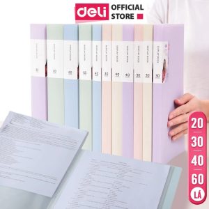 Bìa 20 lá A4 Deli
