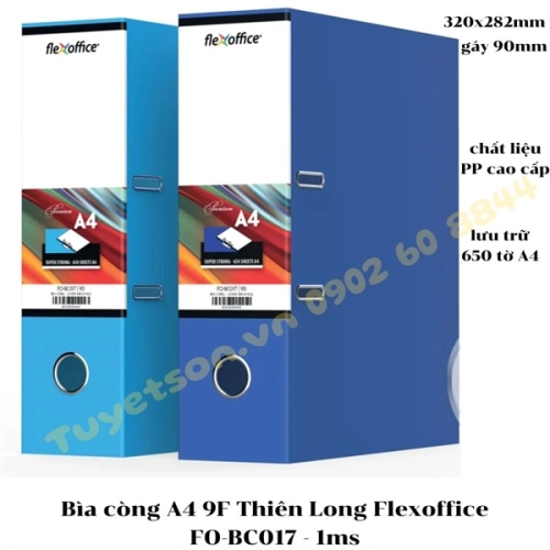 Bìa còng TL 9cm A4 FO-BC17