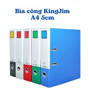 Bìa còng Kingjim A4 5cm