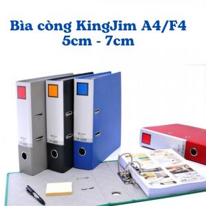 Bìa còng Kingjim A4 5cm