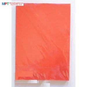 Bìa màu A4 đỏ Summer 160gsm