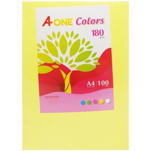 Bìa màu One A3 Vàng -160