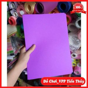 Bìa màu Tím Summer