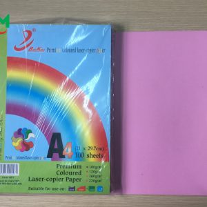 Bìa màu T&T A4 Hồng -160