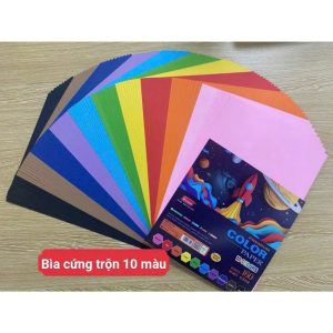 Bìa Trộn màu A4