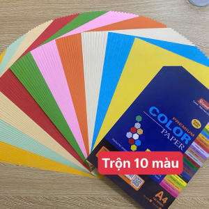 Bìa Trộn màu A4