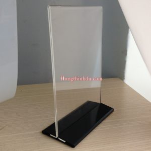 Biển Mica thực đơn A4