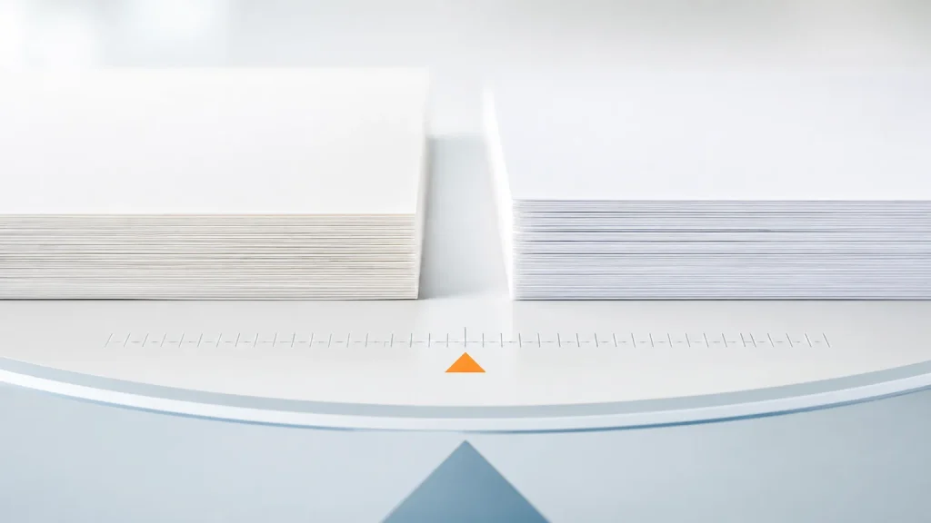 Phân biệt giấy A4 70gsm và 80gsm: Nên chọn loại nào?