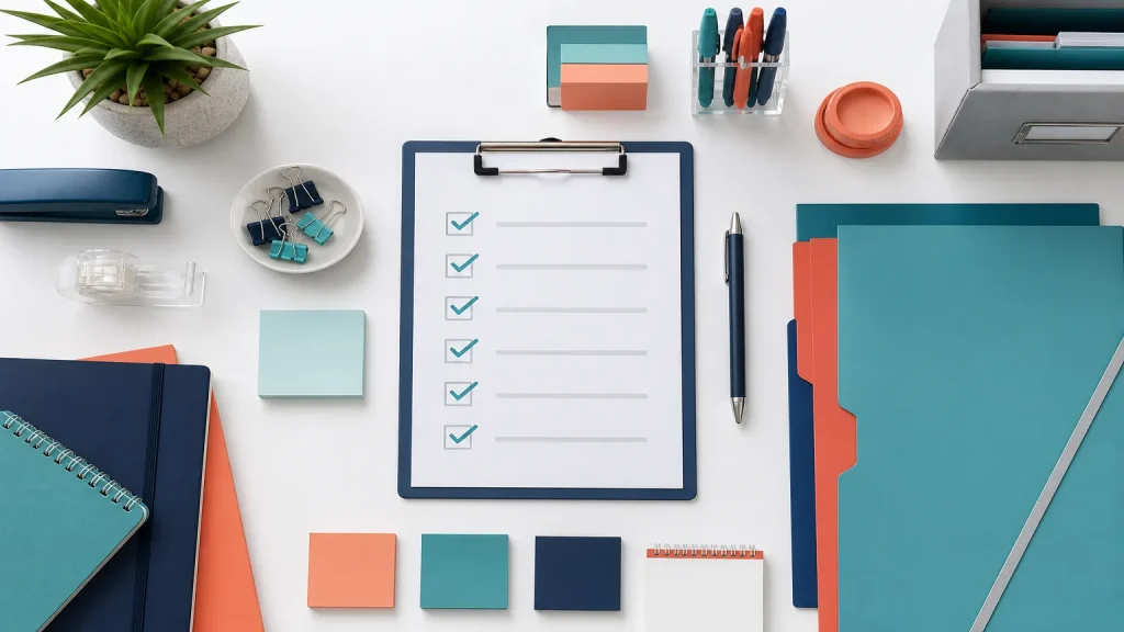 Checklist văn phòng phẩm cần có cho công ty mới