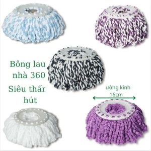 Bông lau thay thế cây lau nhà 360