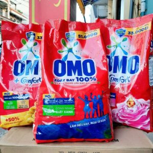 Bột Giặt Omo Thơm Mát 4.3kg (3 gói/ thùng)